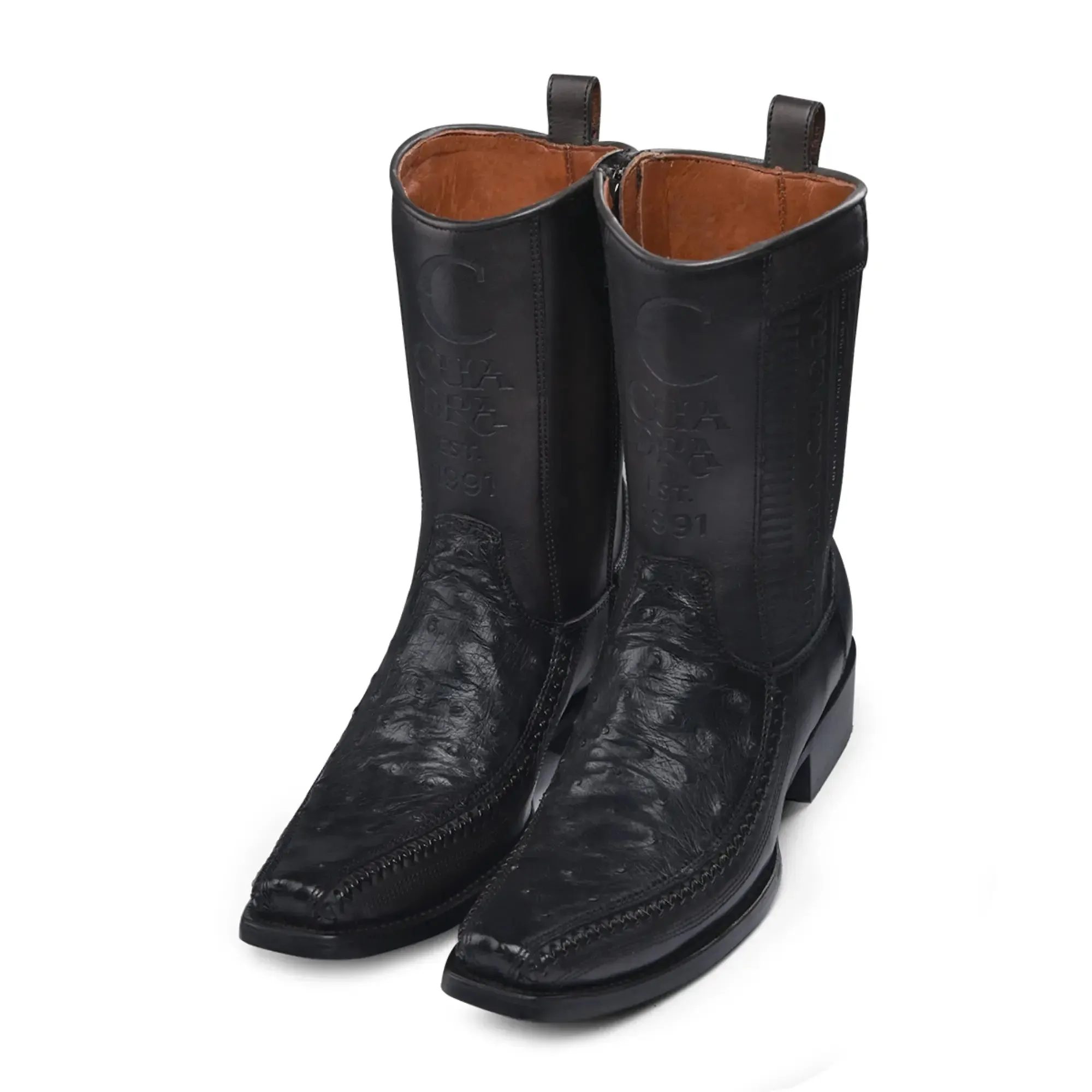 Men Cuadra Ostrich Boot CU802 - Image 8