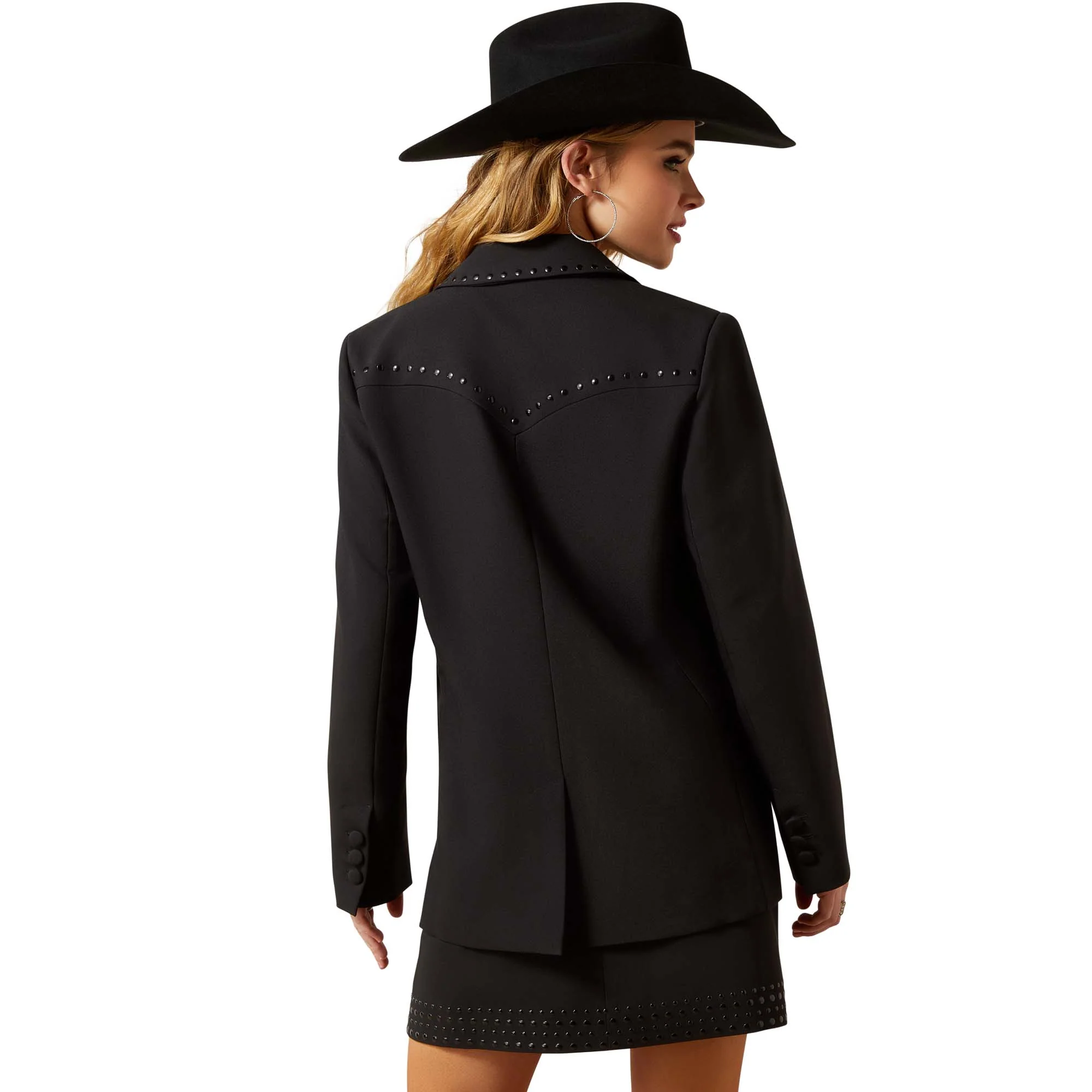 Women Ariat Blazer Black 10065995 - Image 4