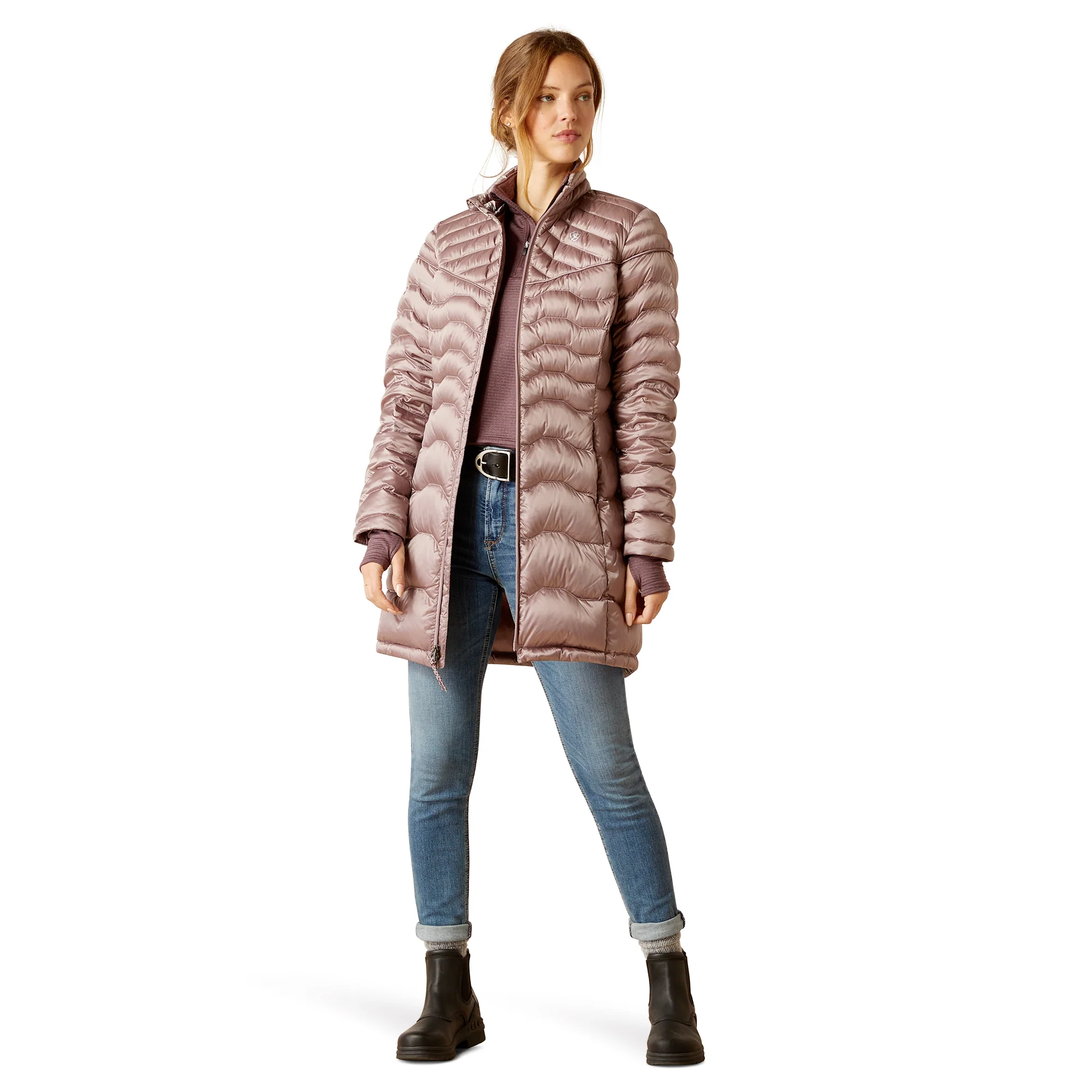 Women Ariat Ideal Quail Coat 10046758 - Image 5