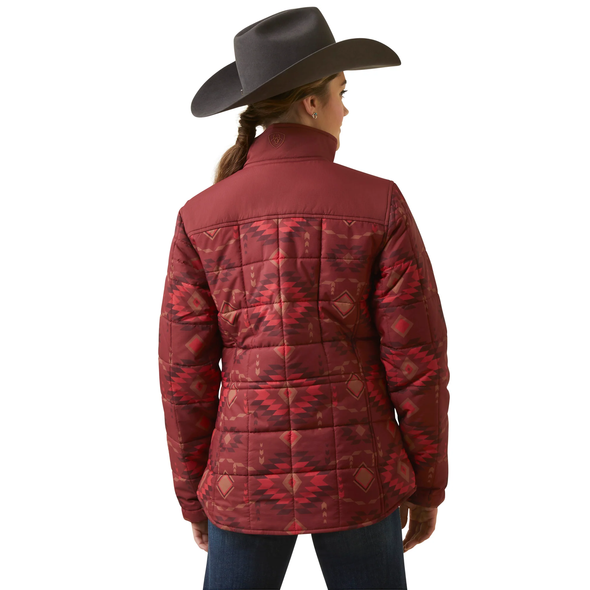 Women Ariat Jacket Crius Rose 10046681 - Image 3