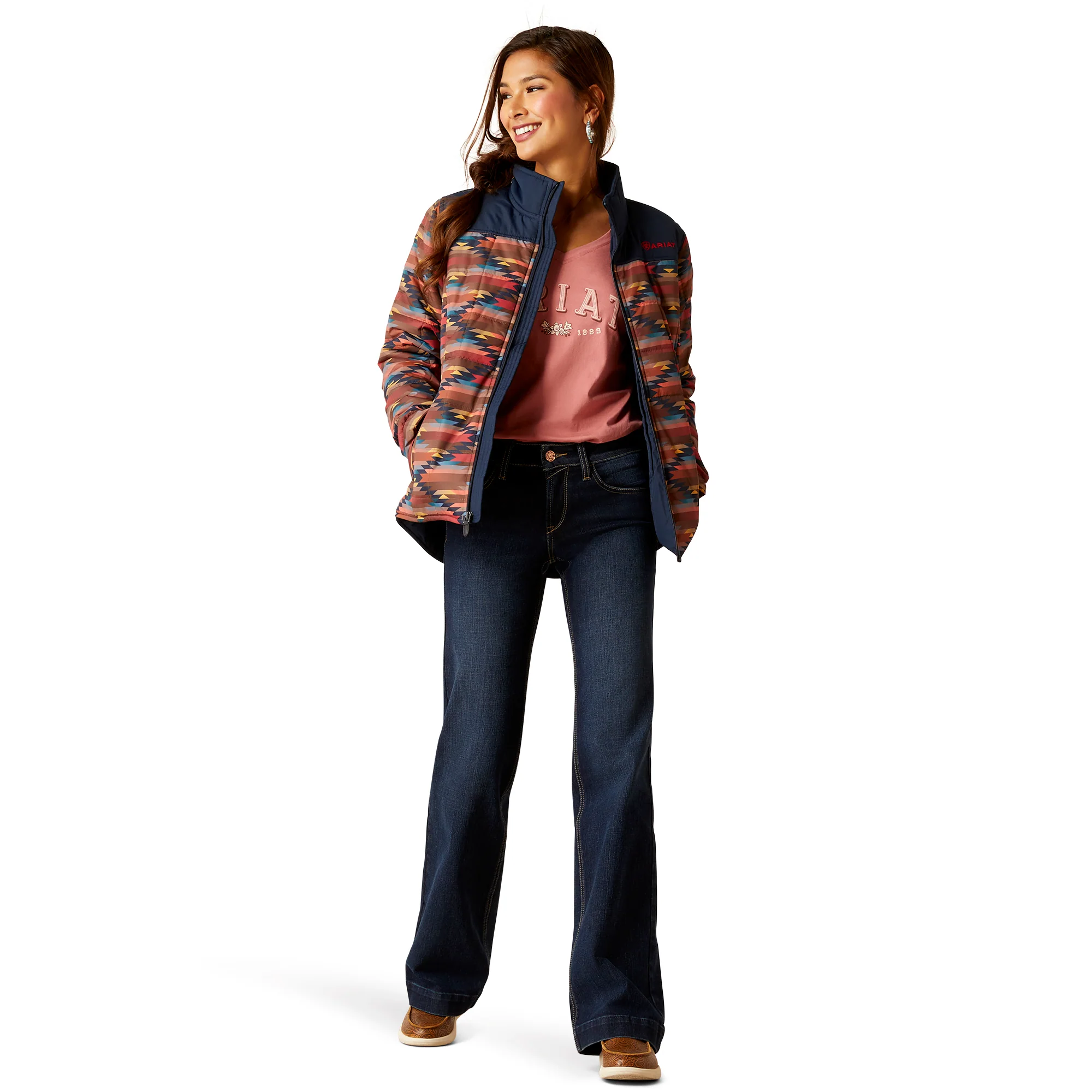 Women Ariat Jacket Crius Mirage 10046682 - Image 4