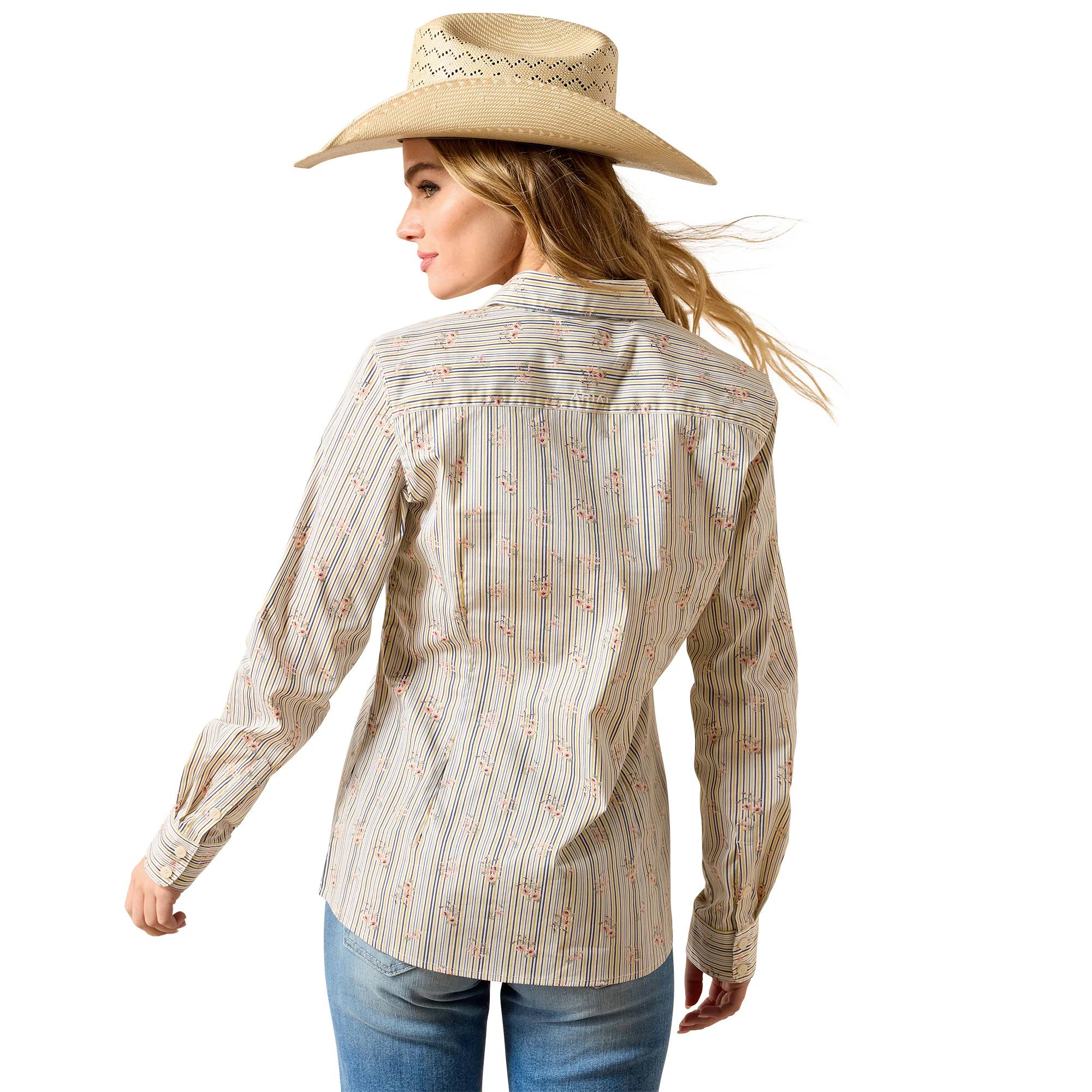 Women Ariat Shirt Kirby Strech 10071417 - Image 3