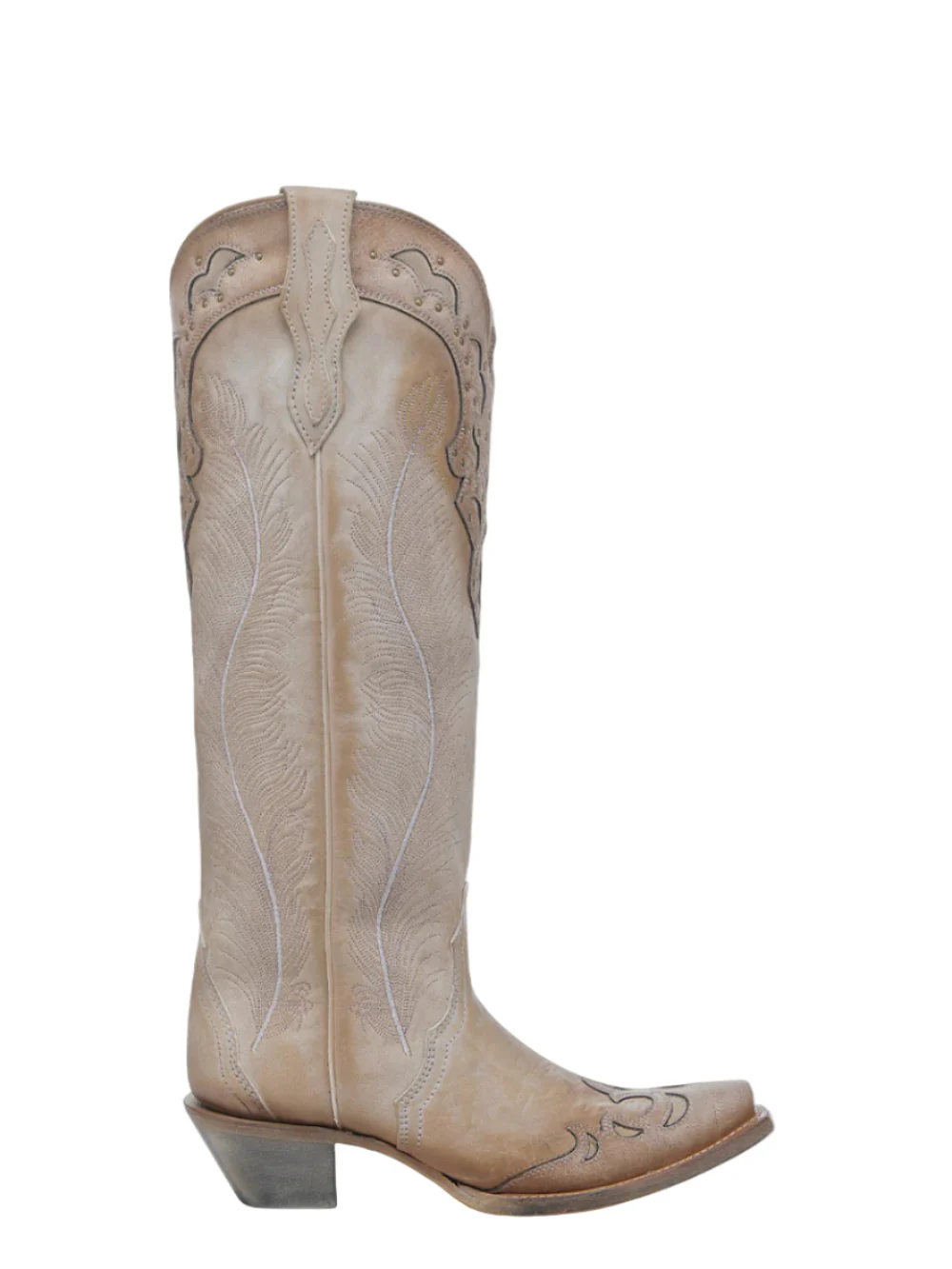 Women Corral Cowhide Boots A4768 - Image 2