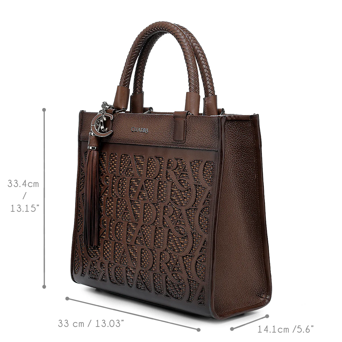 Women Cuadra Cowhide Bag DU685 - Image 7