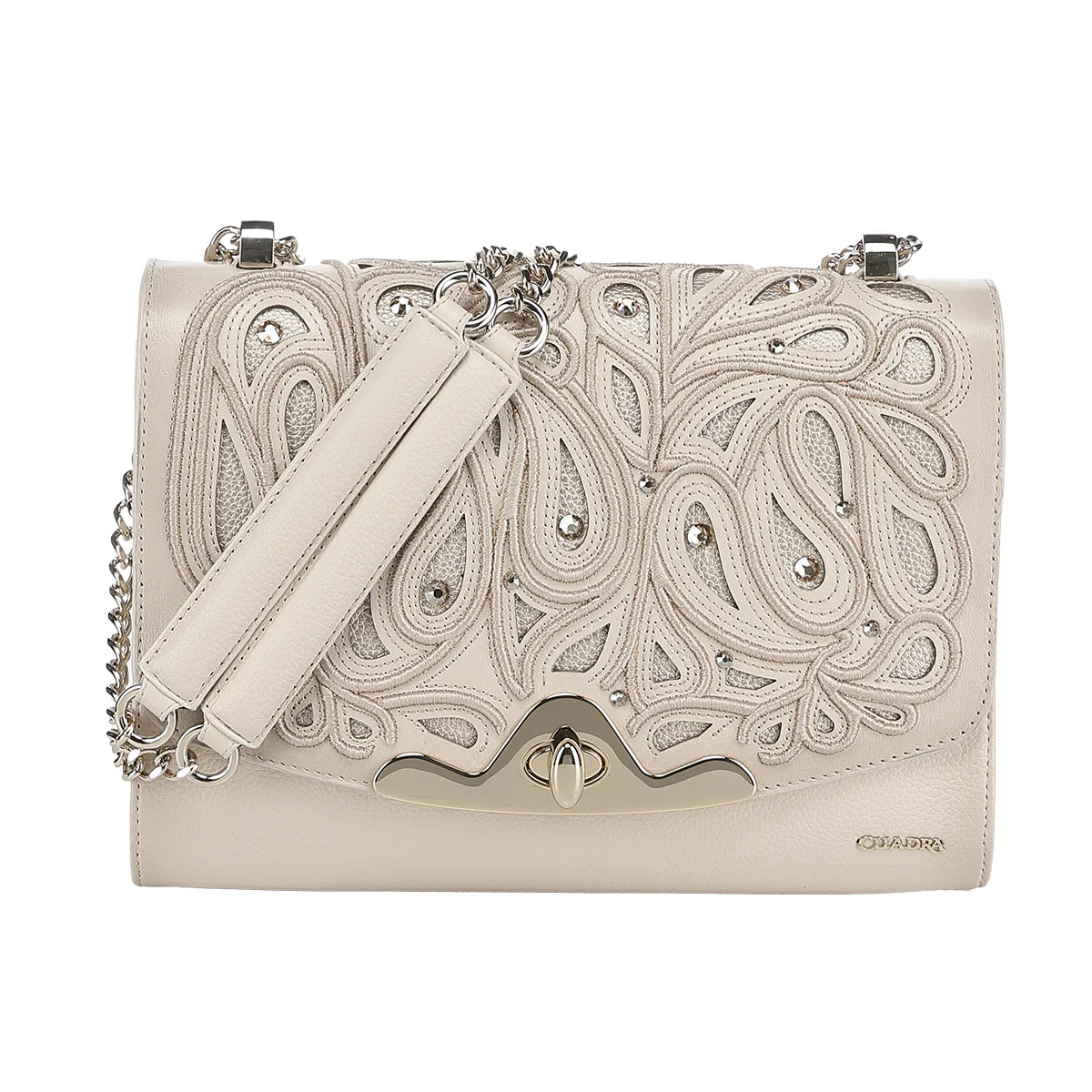 Women Cuadra Bovine Leather Bag DU823 - Image 10
