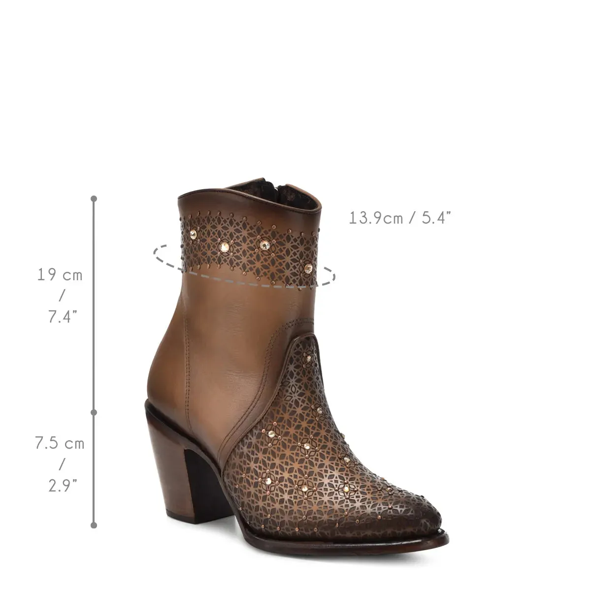 Women Cuadra Cowhide Ankle Boot CU773 - Image 7