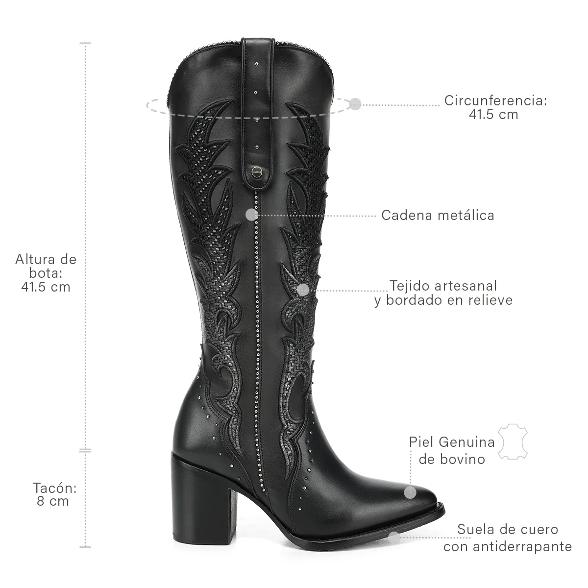 Women Cuadra Cowhide Boot CC337 - Image 7