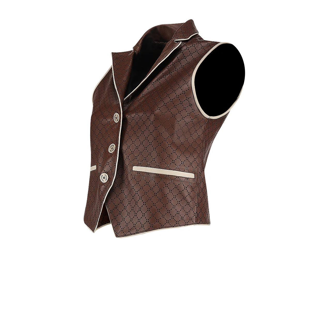 Women Cuadra Lamb Vest JC354 - Image 2