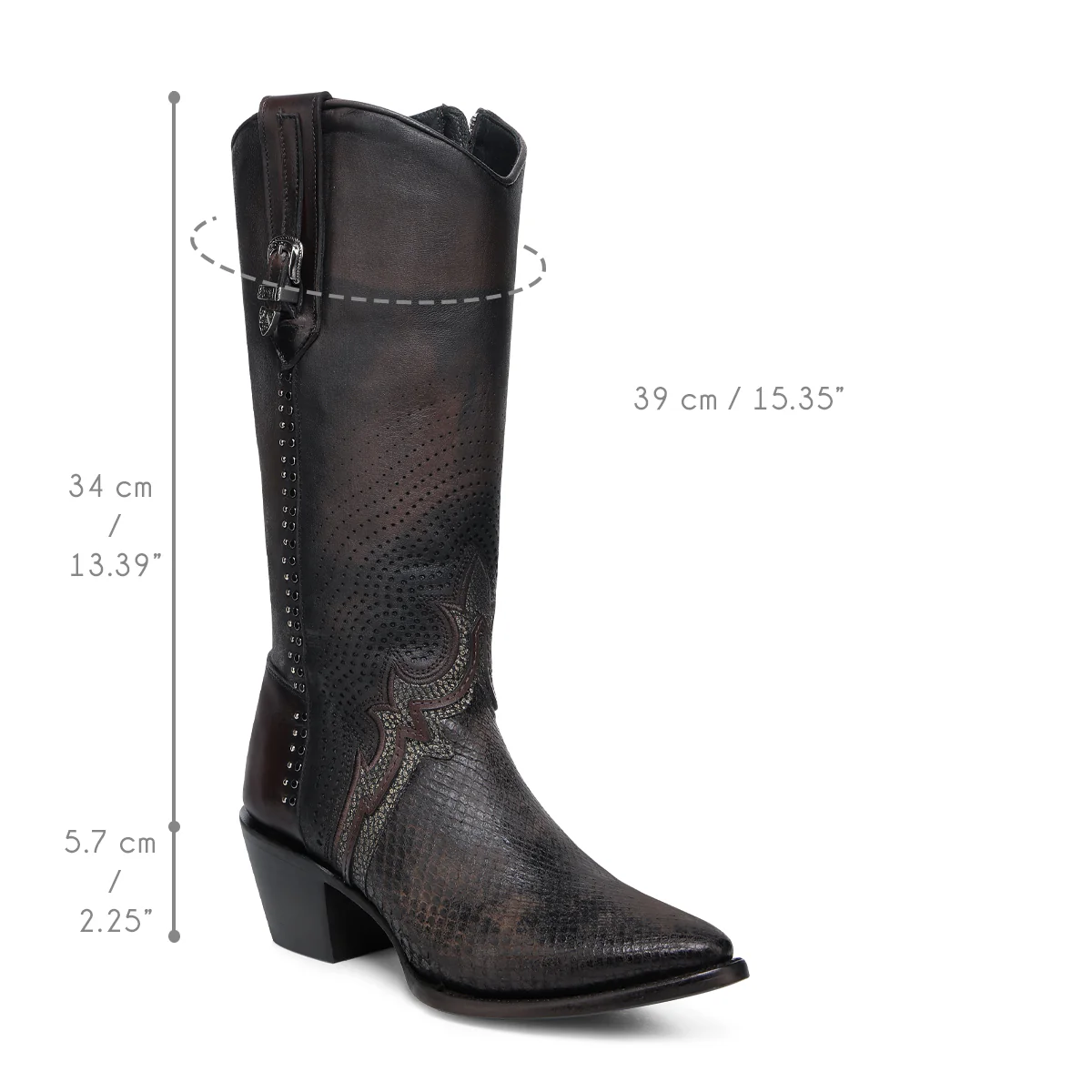 Women Cuadra Python Boot CC243-M - Image 6