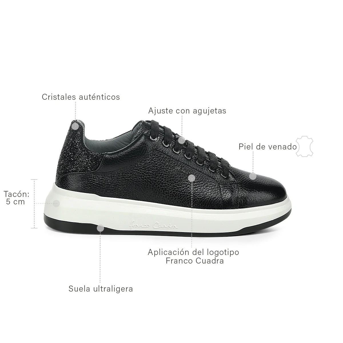 Women Franco Cuadra Deer Sneakers FF357 - Image 12