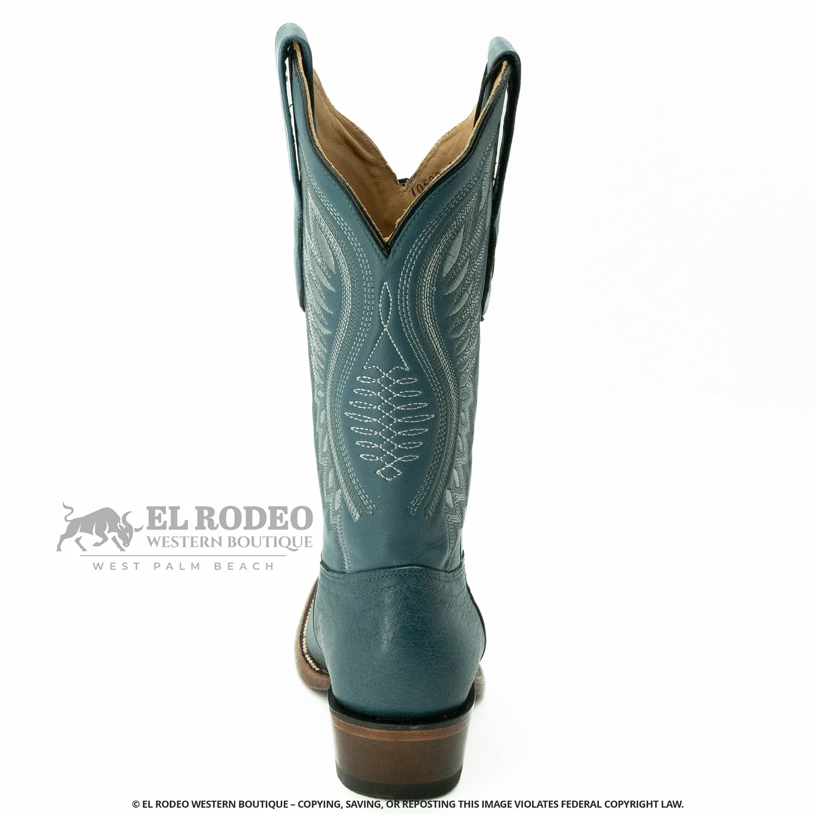 Women Los Altos Smooth Ostrich Boot H39N9714 - Image 5