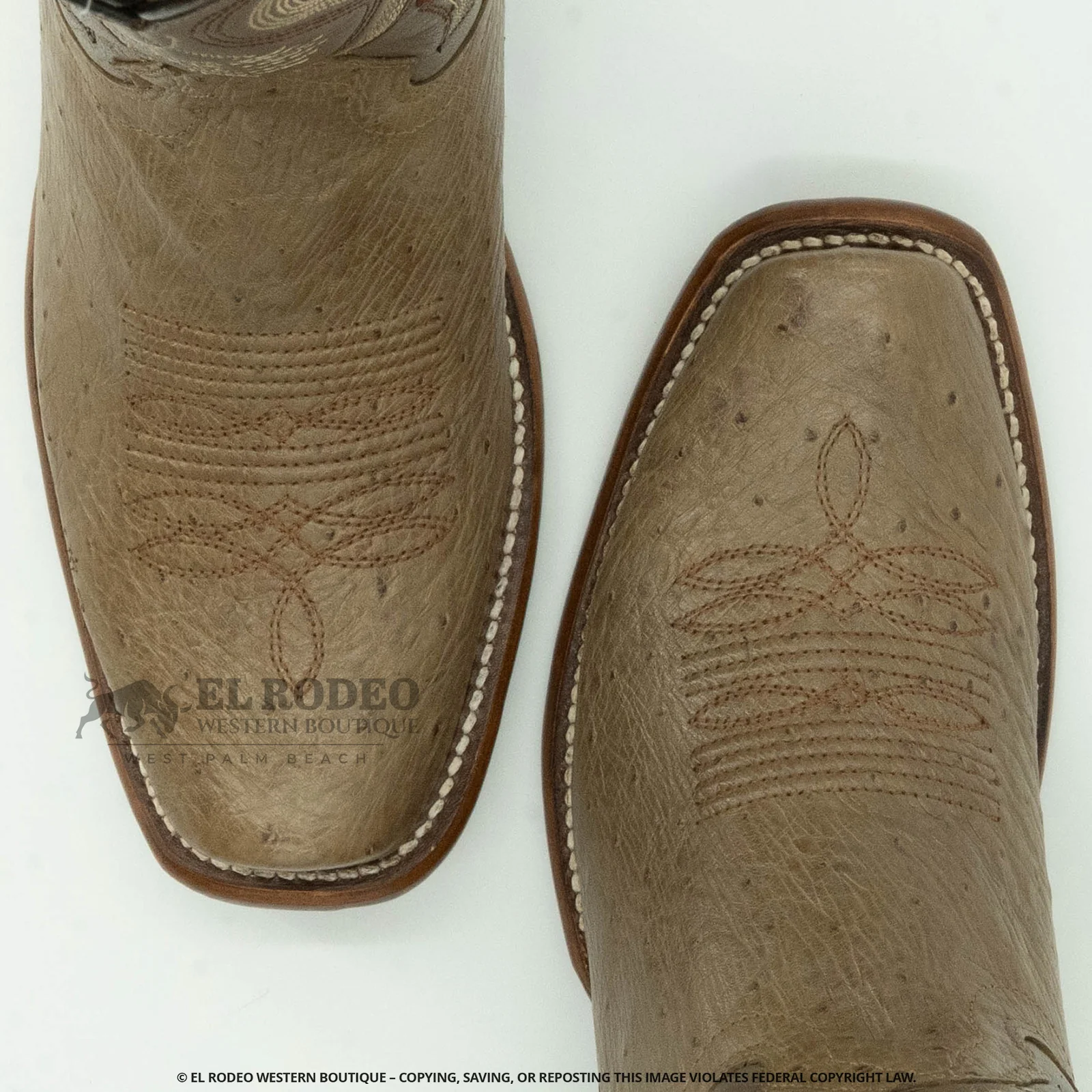 Women Los Altos Smooth Ostrich Boot H39N9765 - Image 6