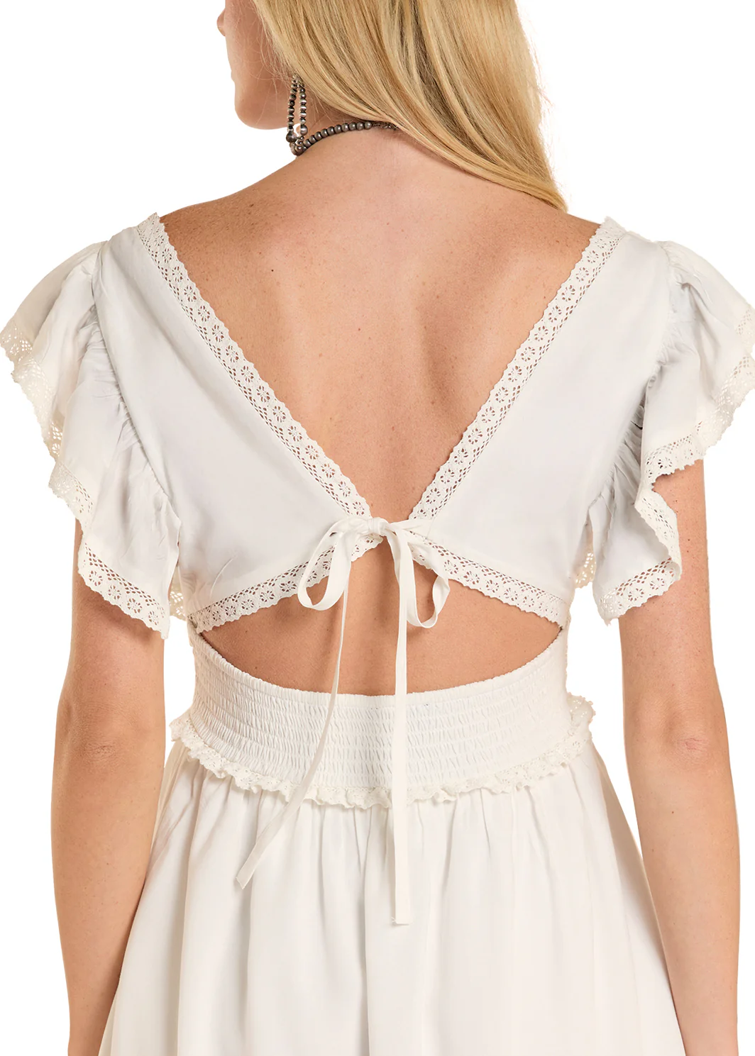 Women Rock&Roll Embroidered Mini Dress BWD0R08818 - Image 3