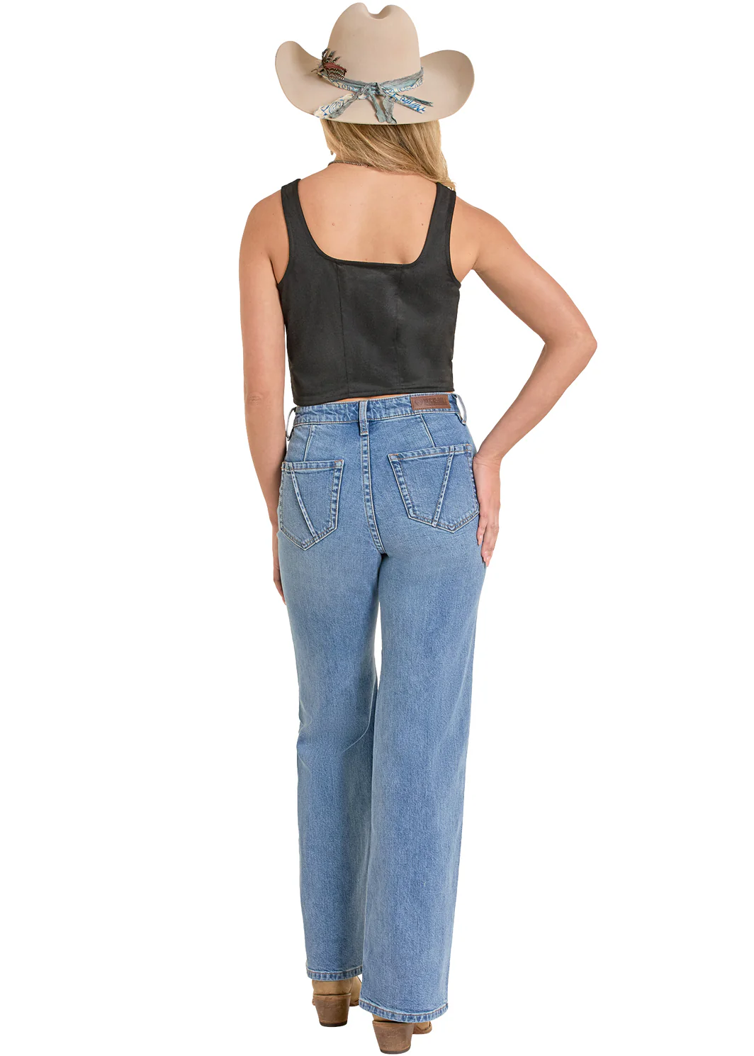 Women Rock&Roll Top Black BW50T08082 - Image 3