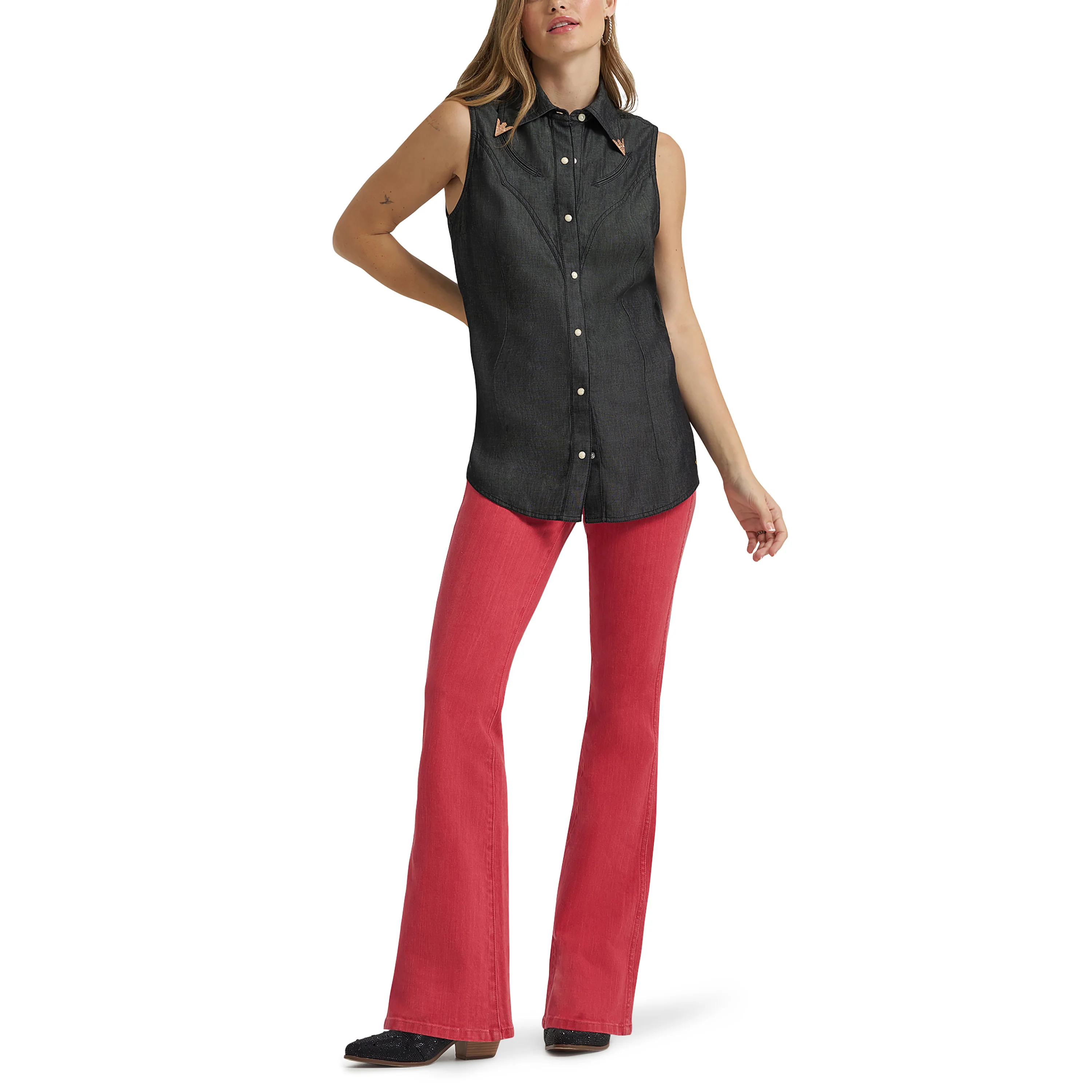 Women Wrangler Lainey Wilson Shirt (SL) 112380459 - Image 5
