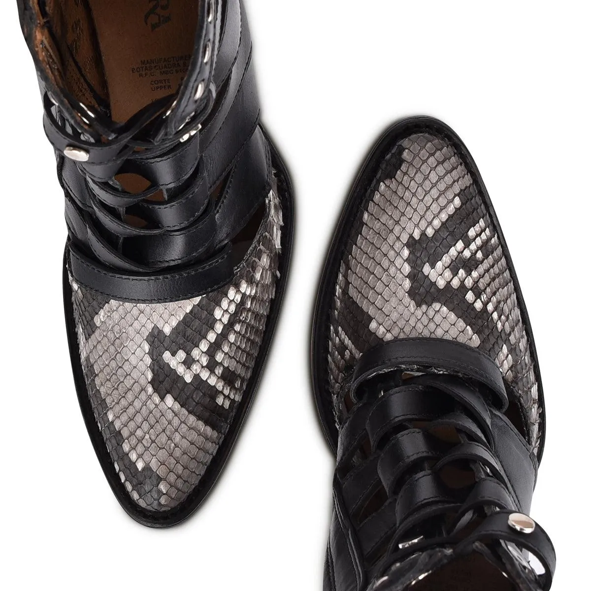 Women Cuadra Python Ankle Boot CU438 - Image 7