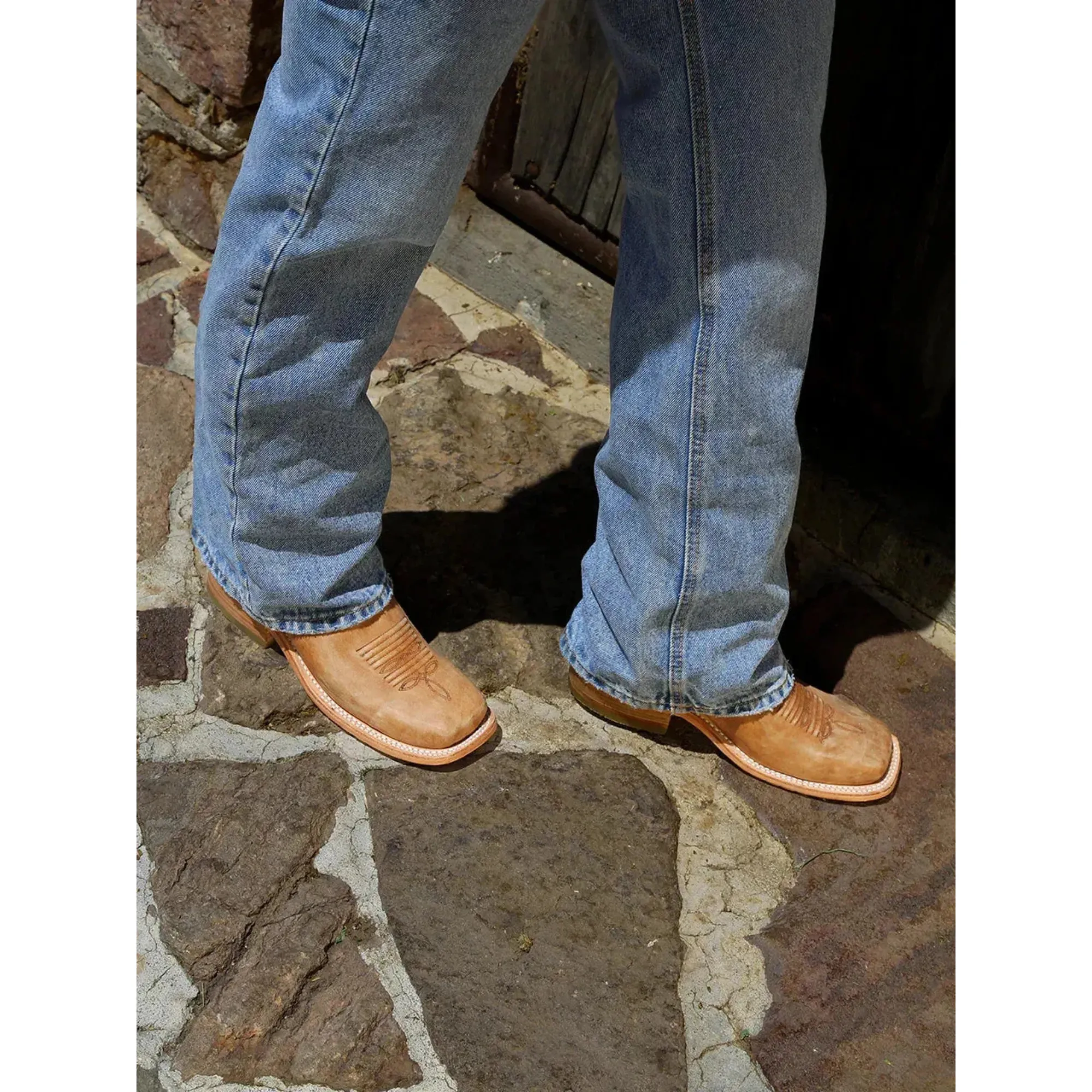Women Corral Cowhide Boot A4143 - Image 3